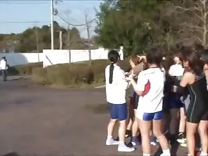 Miúdas Busty a lesbi ...